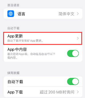 泸西苹果15维修中心如何让iPhone15APP自动更新